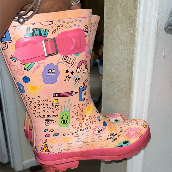 Colorful Kids Rain Boots - Picture 1 of 2